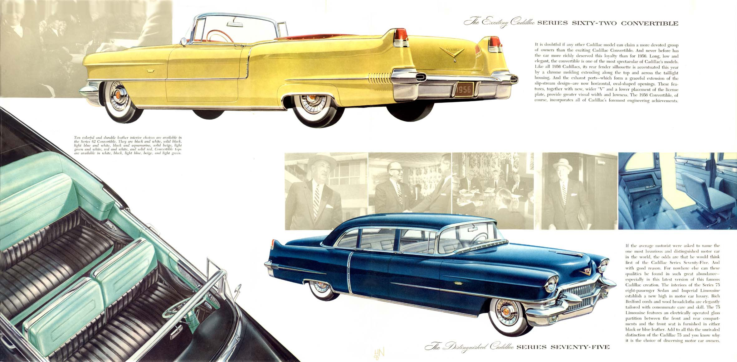 1956 Cadillac Brochure Page 4